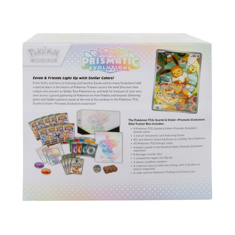 Pokemon Trading Card Game Prismatic Evolutions Elite Trainer Box