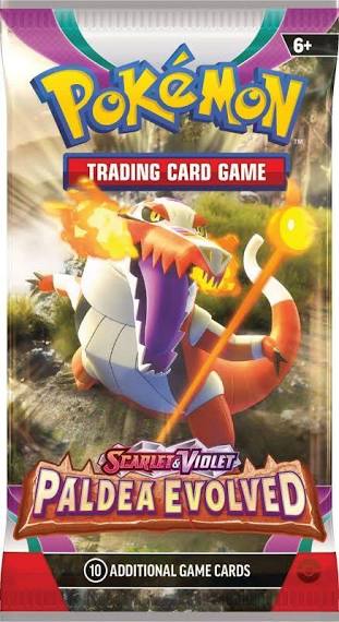 Scarlet & Violet-Paldea Evolved Booster Pack (10 Cards)