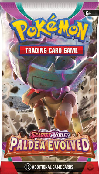 Scarlet & Violet-Paldea Evolved Booster Pack (10 Cards)